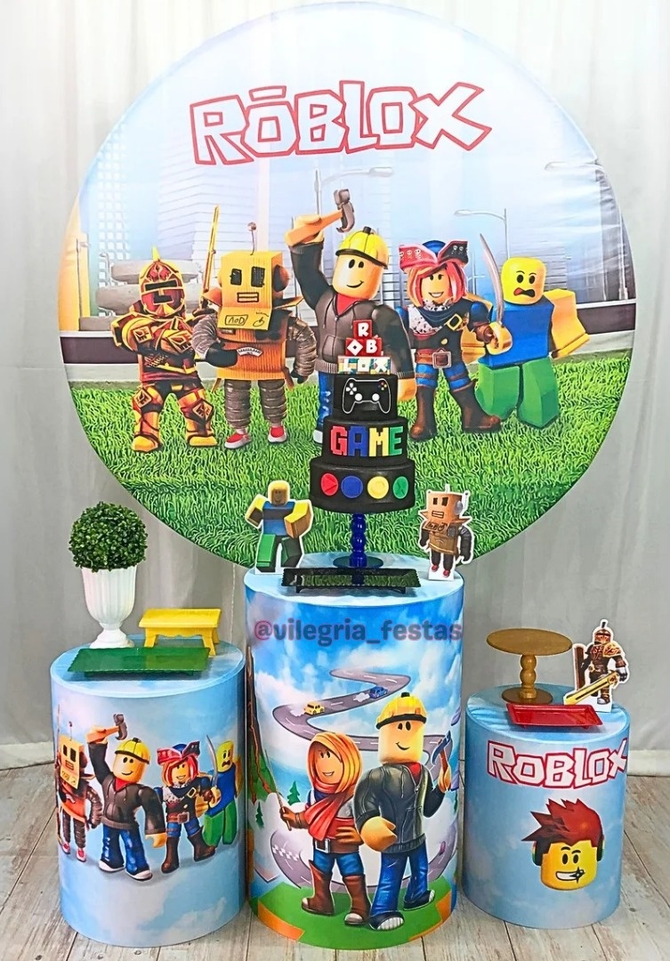 Kit Estrela Roblox - Vilegria Festas