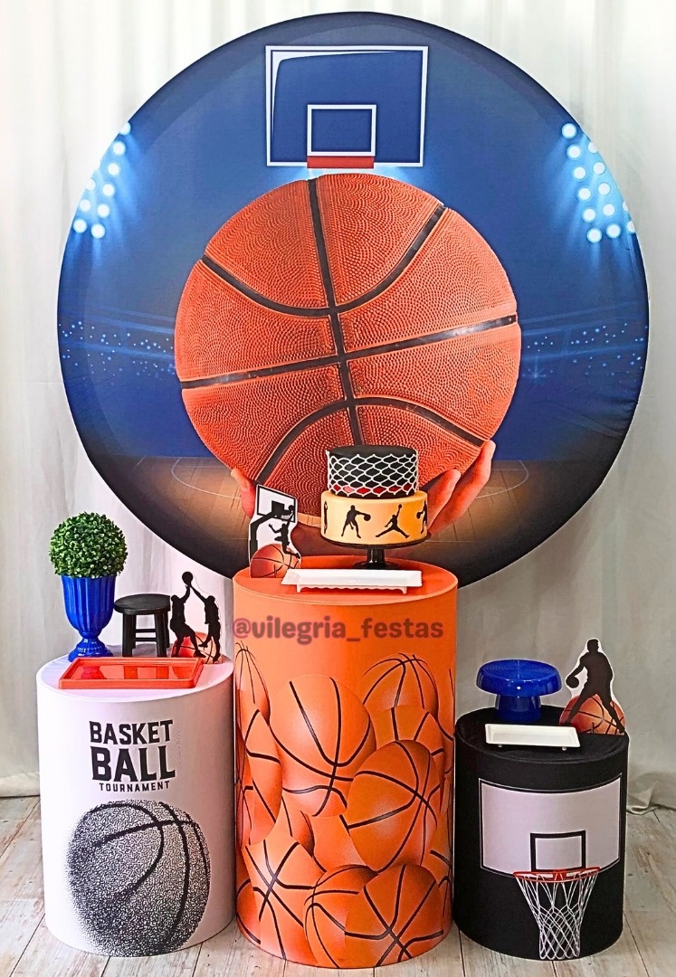 Kit Arco Íris Basquete - Vilegria Festas
