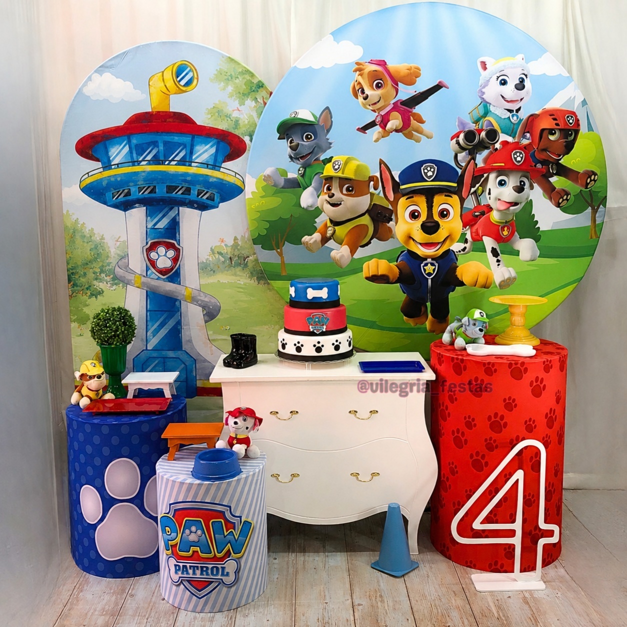 Kit Universo Patrulha Canina 2 - Vilegria Festas