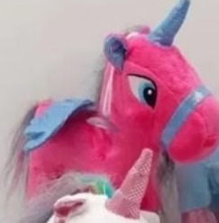 Pelúcia Unicórnio Pink  - Vilegria Festas