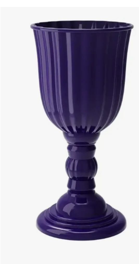 Vaso Roxo Grande Dubai - DIVINA BELLAS FESTAS PEGUE E MONTE