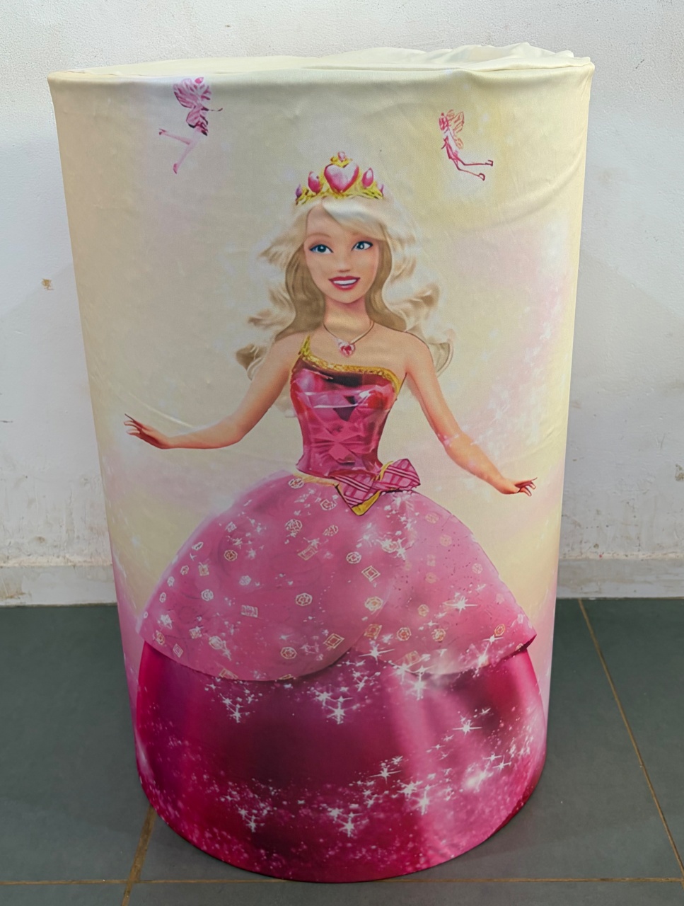 Substituir Capa Painel Barbie Rosa Claro Com Imagem G - DIVINA BELLAS FESTAS PEGUE E MONTE