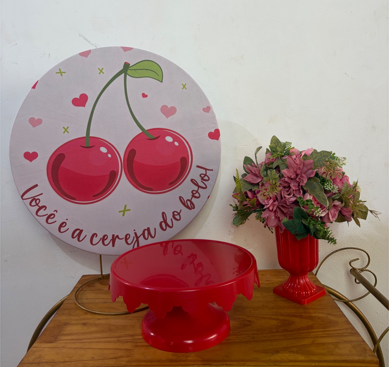 Cerejinha Mini Festa Kit Encanto - DIVINA BELLAS FESTAS PEGUE E MONTE