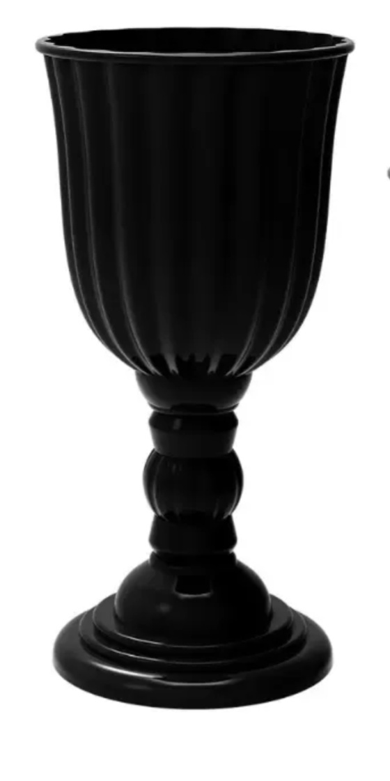 Vaso Preto Grande Dubai - DIVINA BELLAS FESTAS PEGUE E MONTE