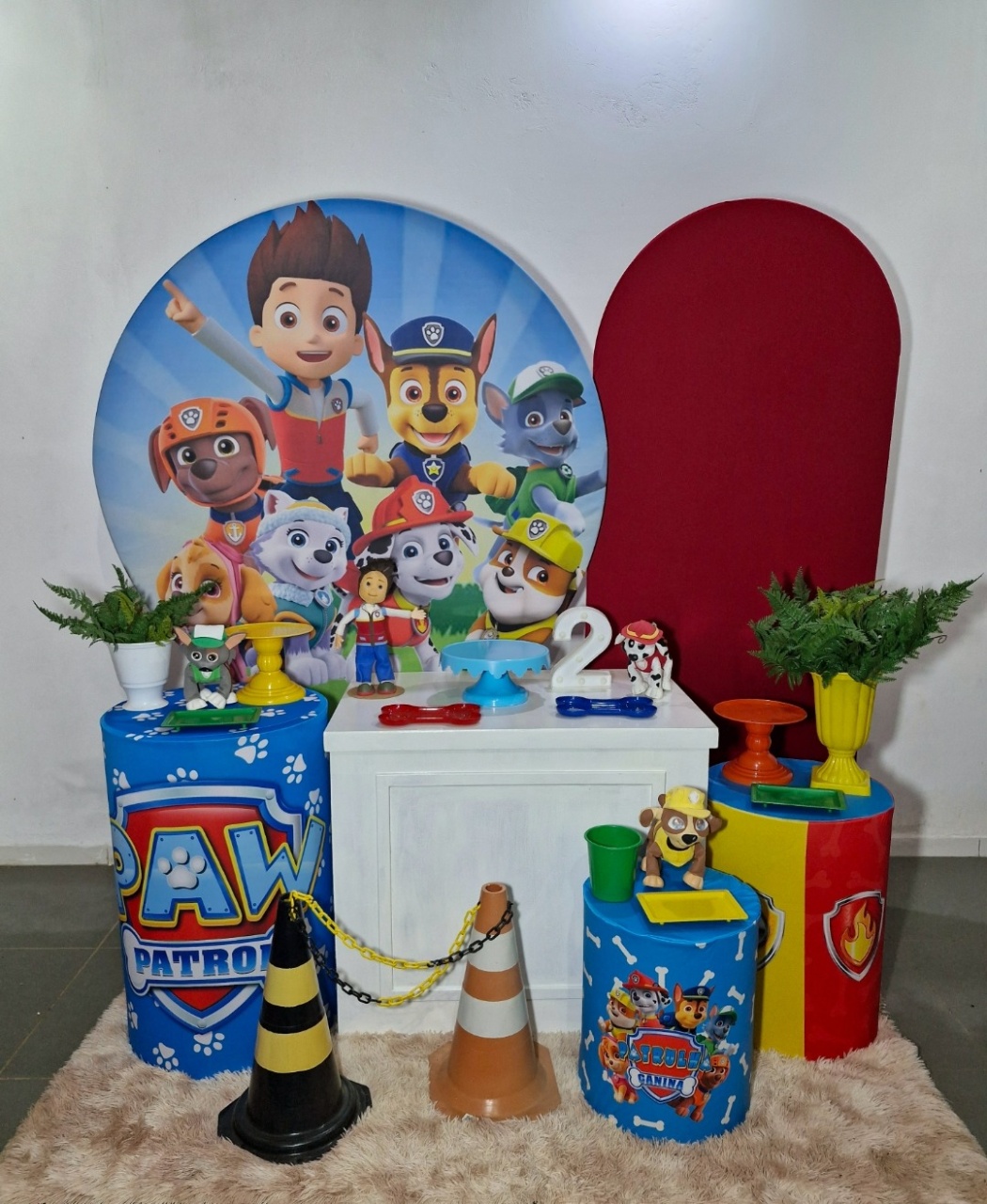 Kit Patrulha Canina  Diamante  - DIVINA BELLAS FESTAS PEGUE E MONTE