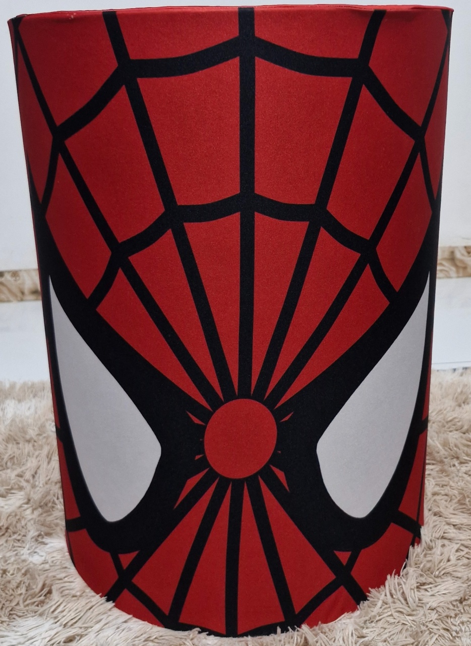 Capa Cilindro Homem Aranha M Olho - DIVINA BELLAS FESTAS PEGUE E MONTE