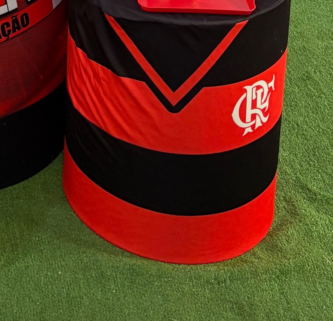 Futebol Flamengo Camisa Capa Cilindro P - DIVINA BELLAS FESTAS PEGUE E MONTE