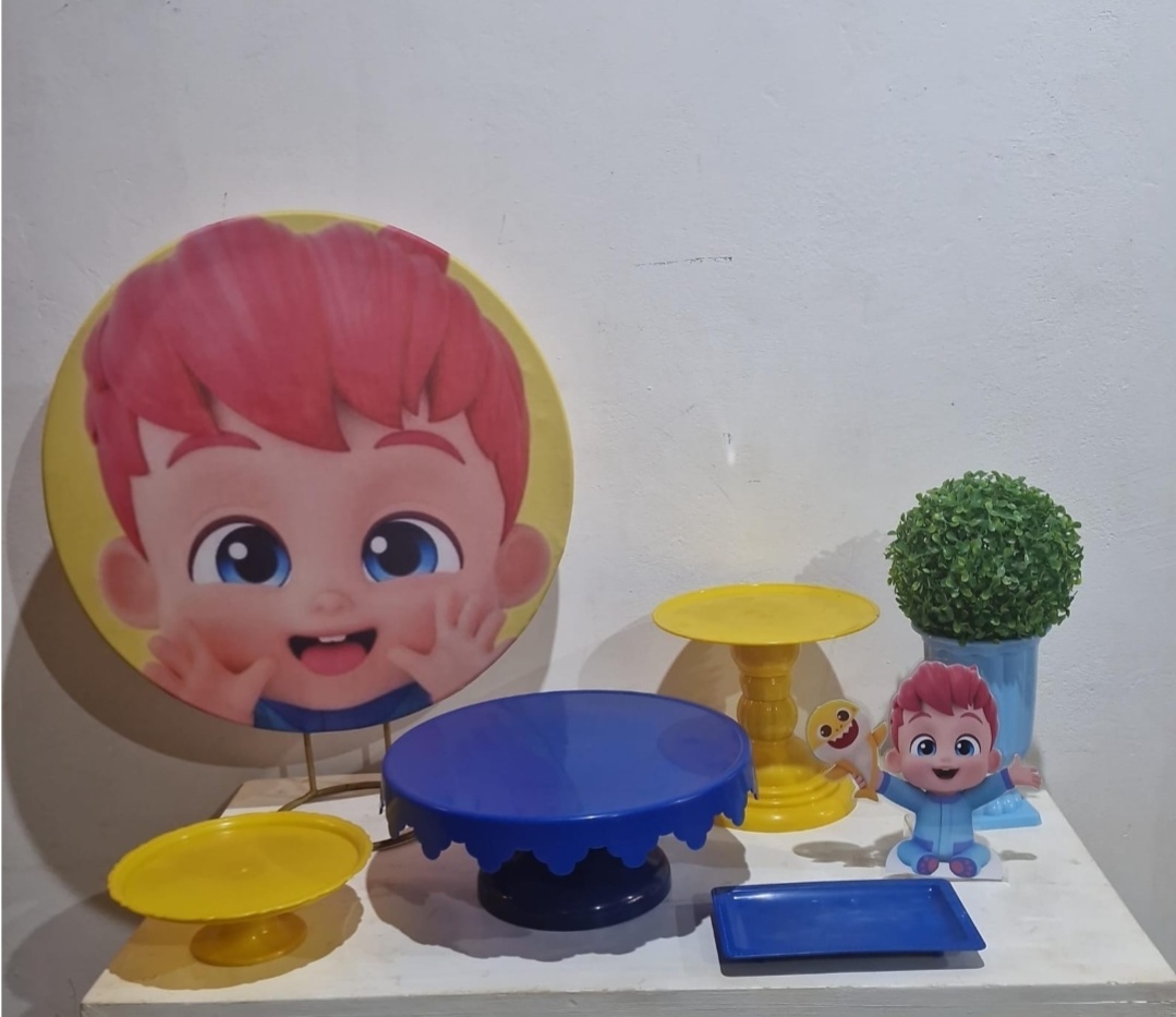Bebê Fim Mini Festa Na Mesa - DIVINA BELLAS FESTAS PEGUE E MONTE