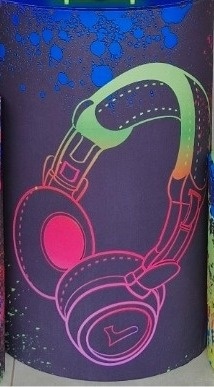 Capa Cilindro Néon G - DIVINA BELLAS FESTAS PEGUE E MONTE