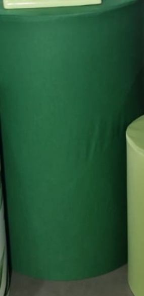 Capa Cilindro Verde Escuro G - DIVINA BELLAS FESTAS PEGUE E MONTE