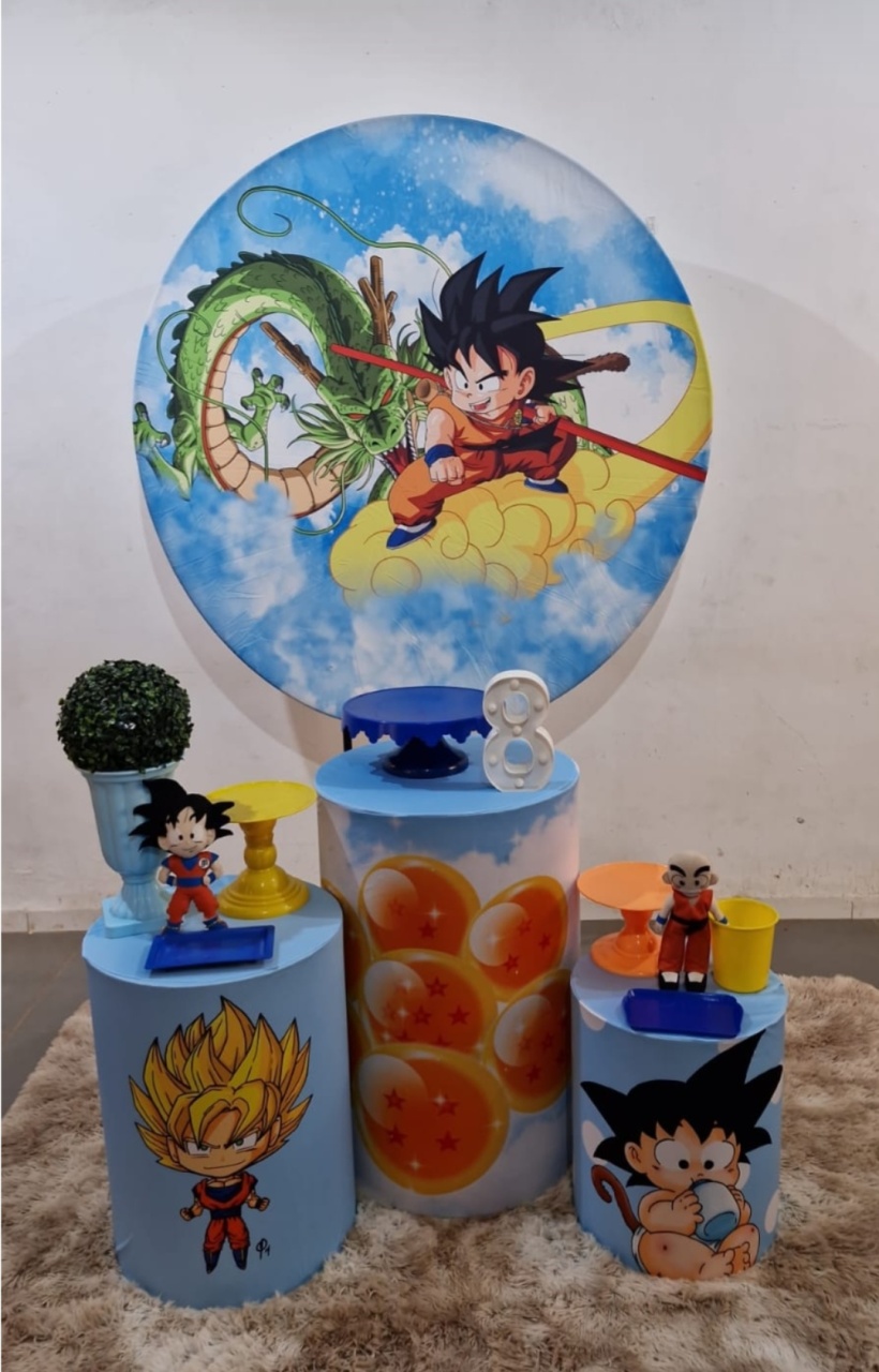 Kit Ouro Dragão Bool - DIVINA BELLAS FESTAS PEGUE E MONTE
