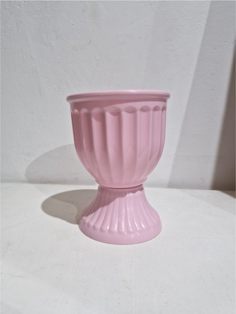 Vaso Rosa Claro Peq Mod 02 - DIVINA BELLAS FESTAS PEGUE E MONTE