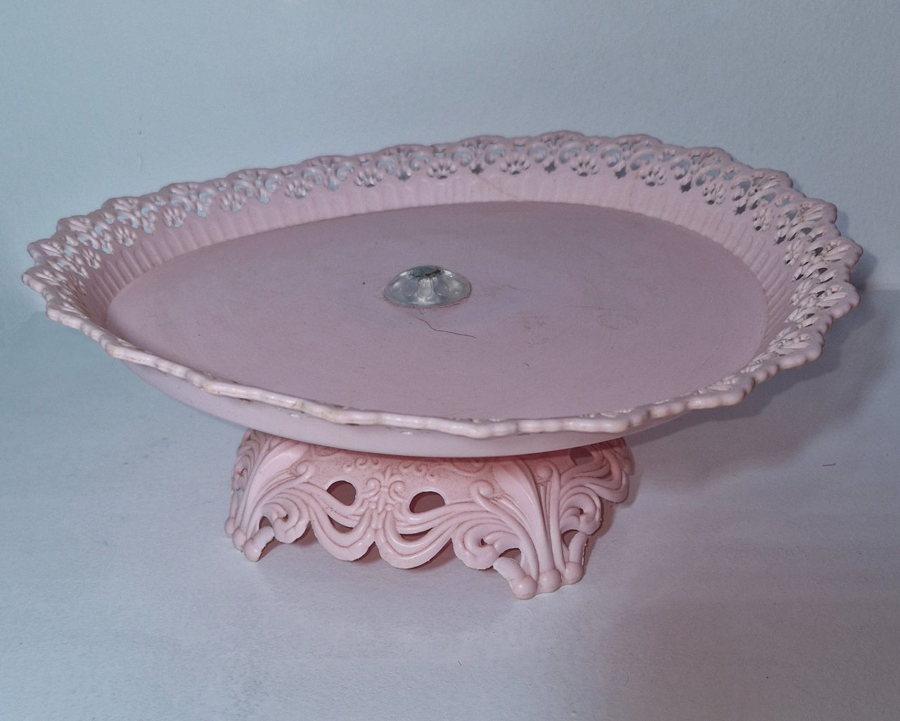 Bandeja Rosa Média Mod 02 - DIVINA BELLAS FESTAS PEGUE E MONTE