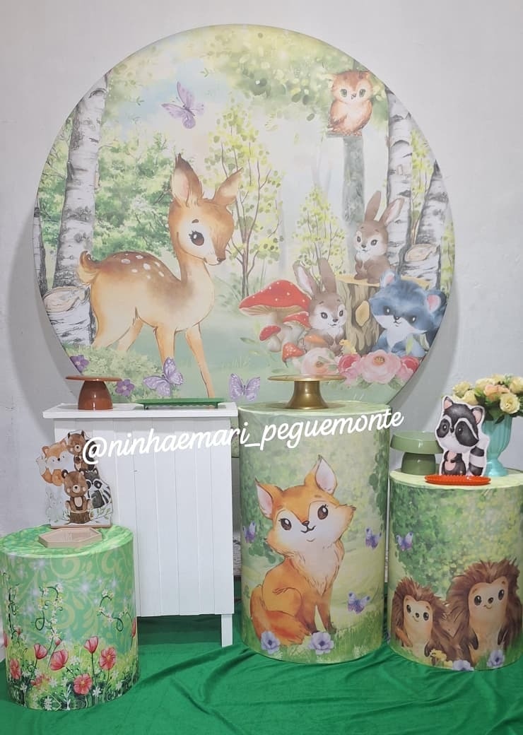 Kit Ouro Floresta - N&M-pegue e monte