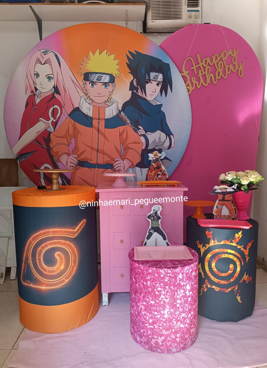 Kit Diamante Naruto - N&M-pegue e monte
