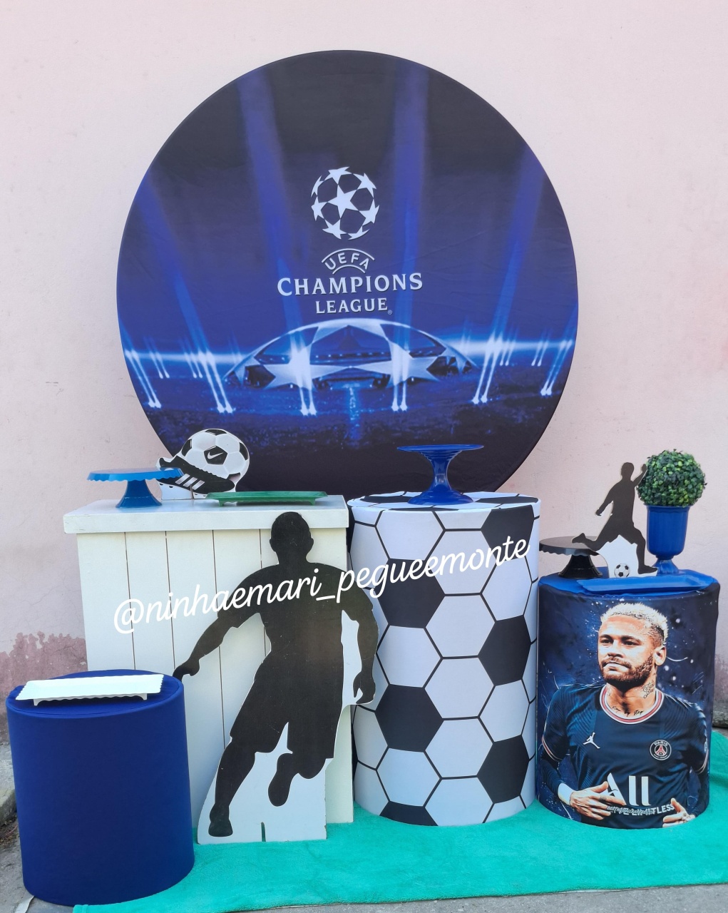 Kit Ouro Champions League  - N&M-pegue e monte