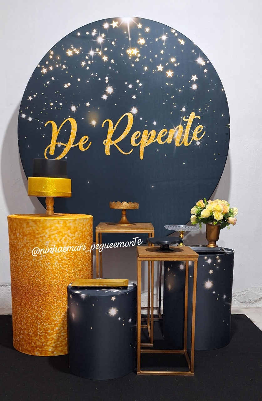 Kit Ouro de Repente  - N&M-pegue e monte