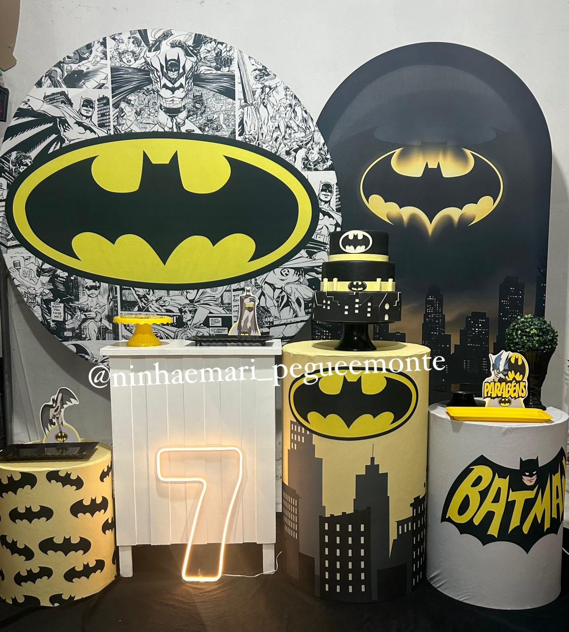 Kit Diamante Batman  3 - N&M-pegue e monte