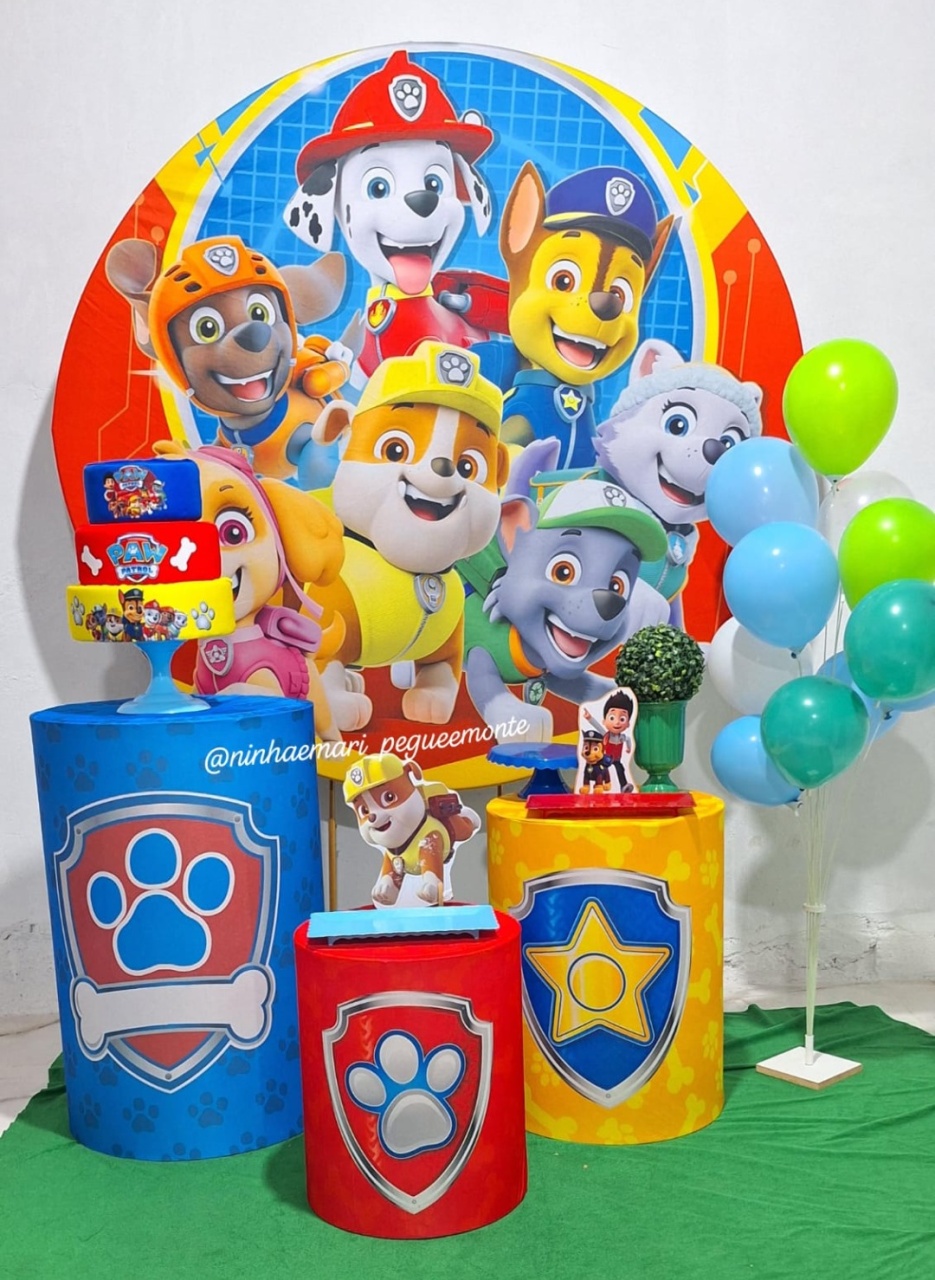 Kit Prata Patrulha Canina 1 - N&M-pegue e monte