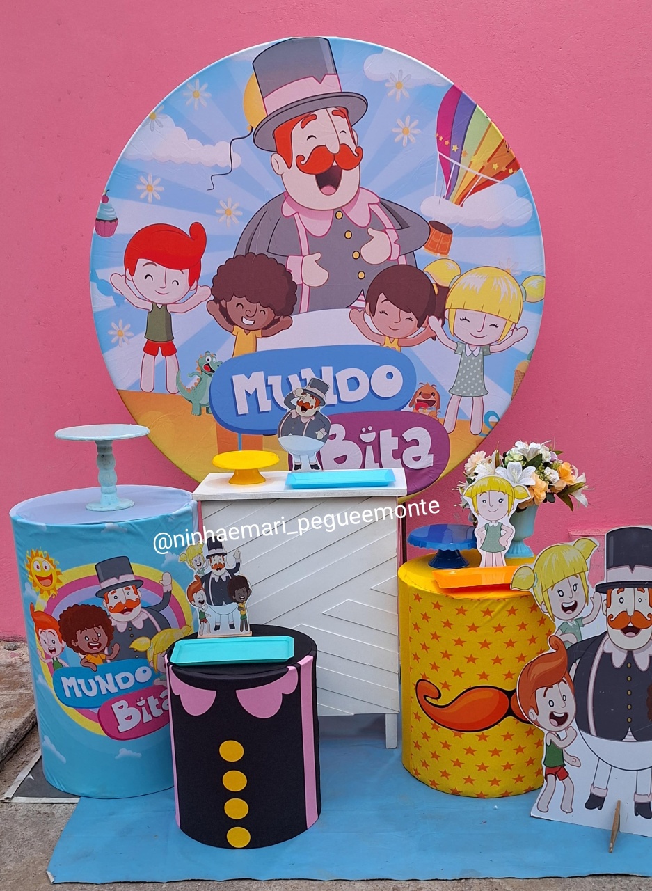 Kit Ouro Mundo Bita - N&M-pegue e monte
