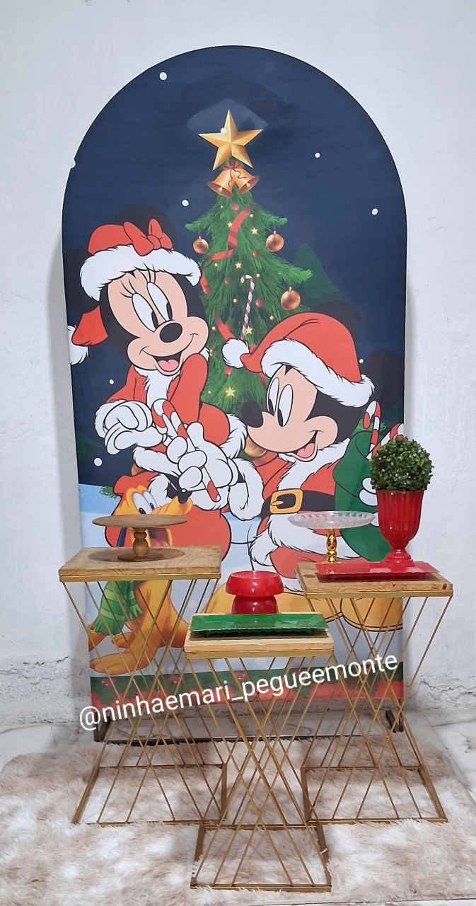 Kit Luxo Mickey E Minnie - N&M-pegue e monte