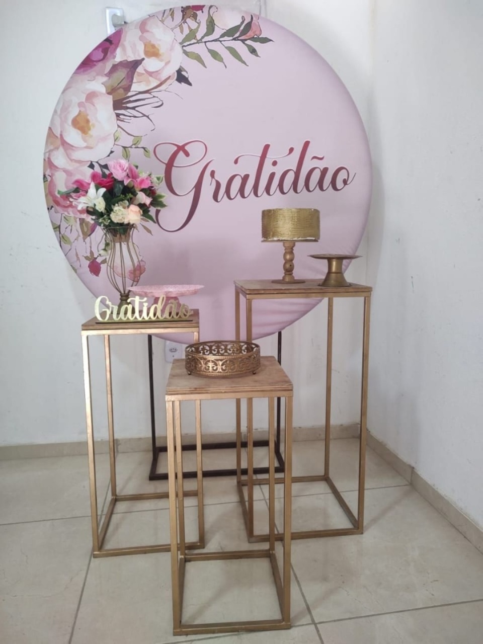Kit Luxo Gratidão  - N&M-pegue e monte