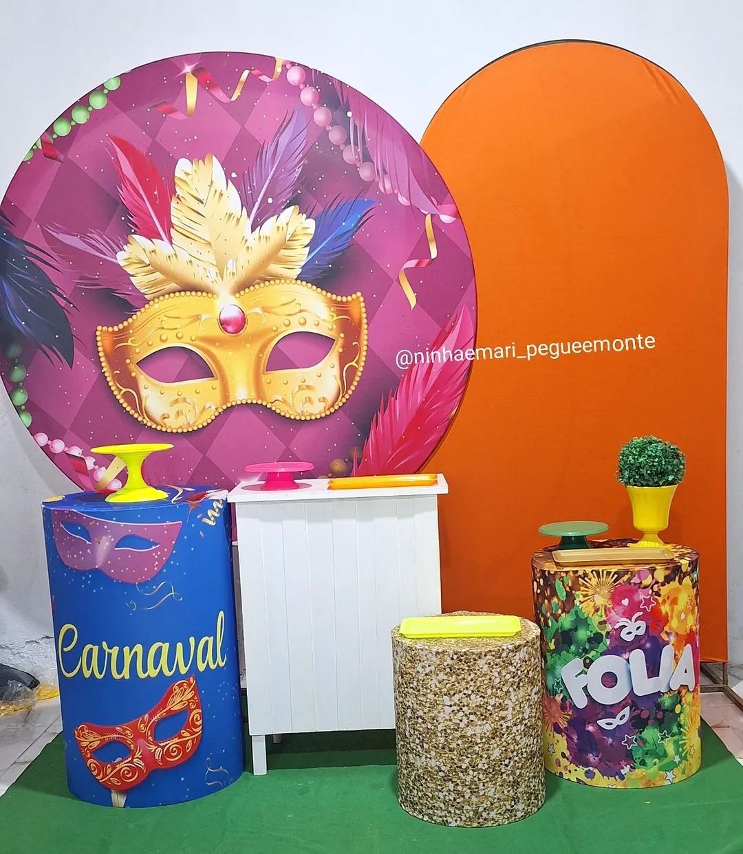 Kit Diamante Carnaval 1 - N&M-pegue e monte