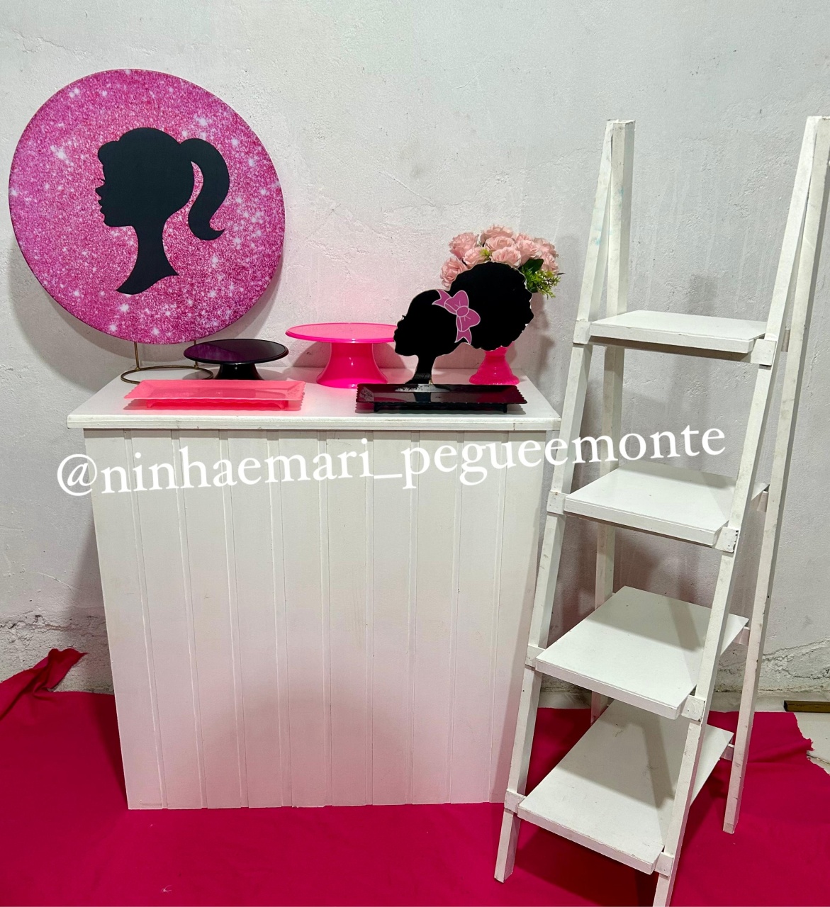 Kit Mesa Barbie Simbolo - N&M-pegue e monte