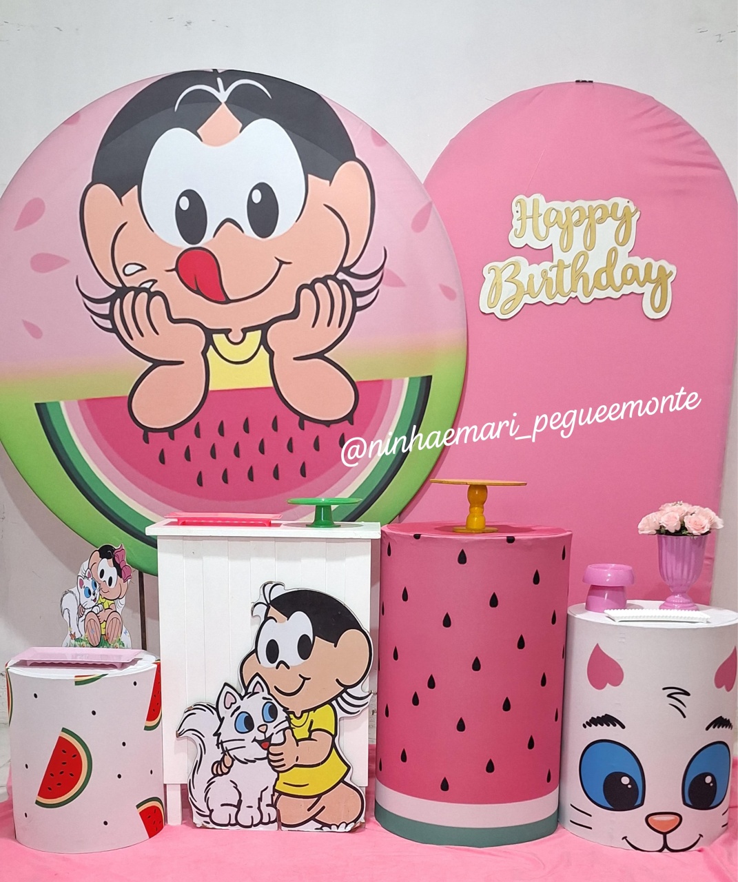 Kit Diamante Magali Rosa - N&M-pegue e monte