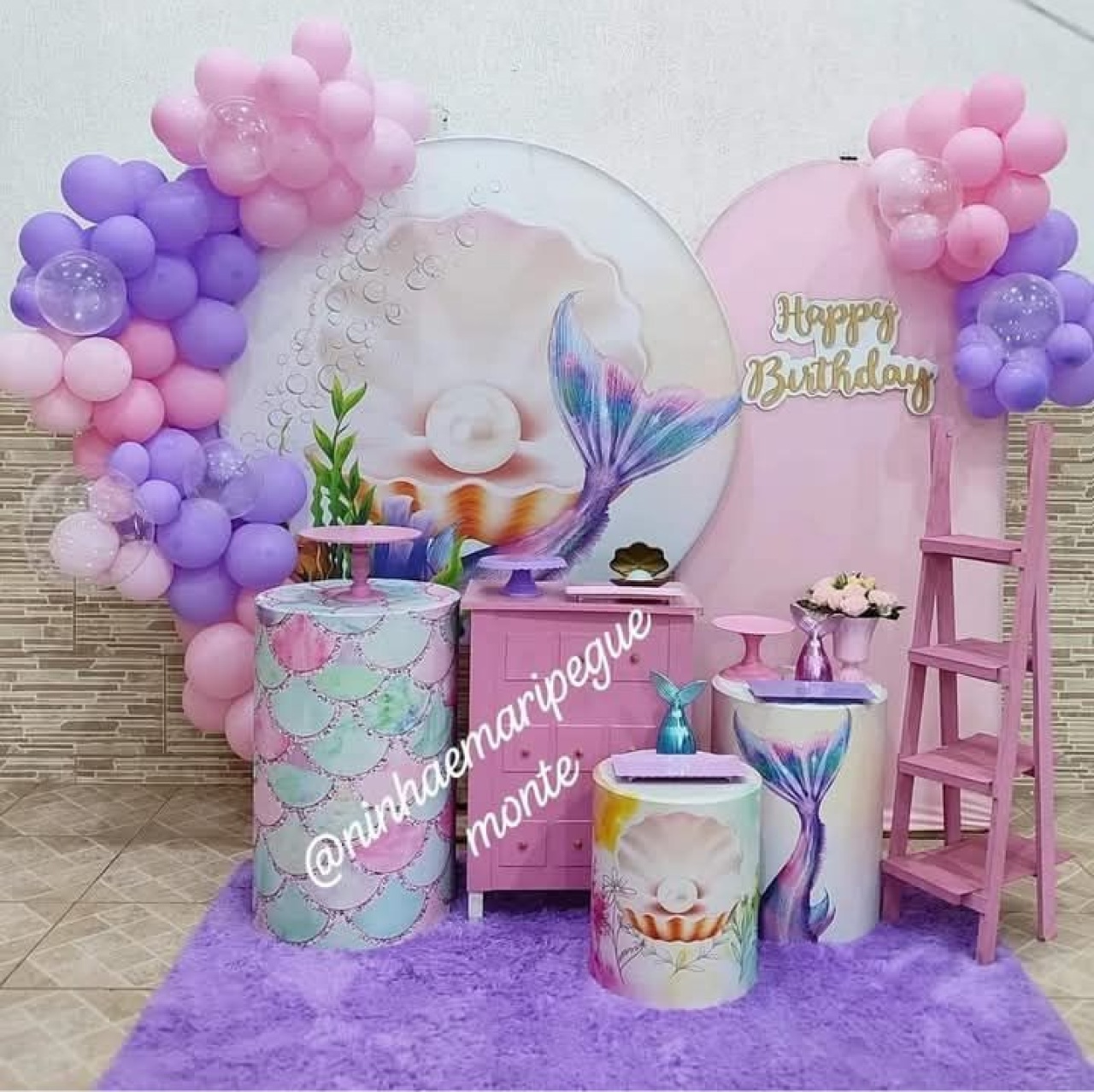 Kit Diamante Sereia  - N&M-pegue e monte