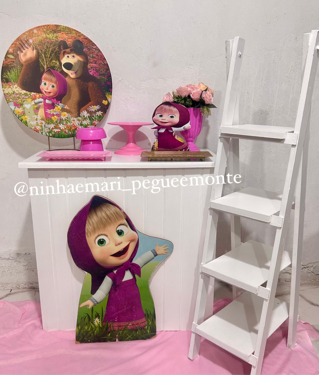 Kit Mesa Marcha E Urso - N&M-pegue e monte