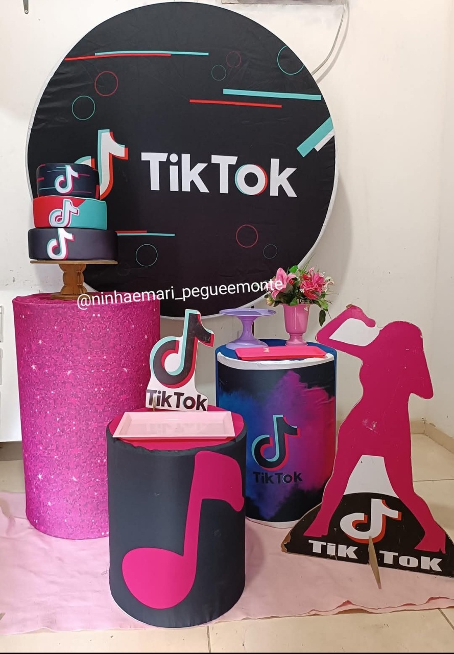 Kit Prata Tik Tok - N&M-pegue e monte