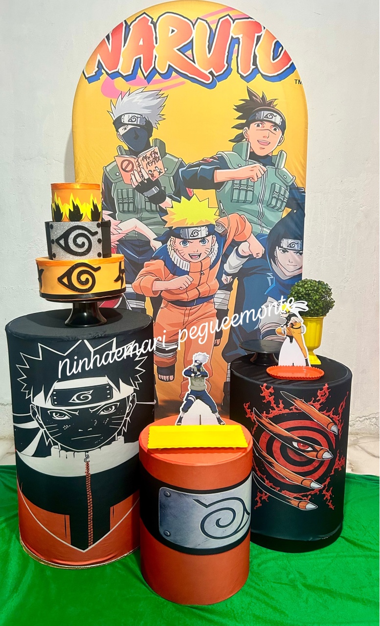 Kit Luxo Naruto - N&M-pegue e monte