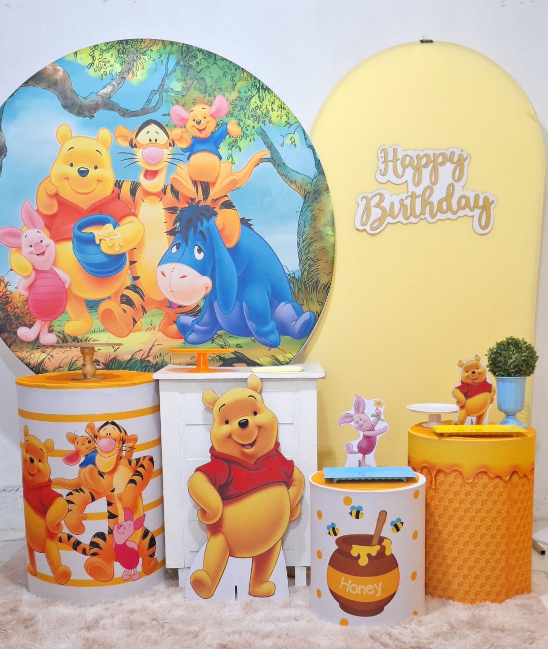 Ki Diamante Ursinho Pooh 2  - N&M-pegue e monte