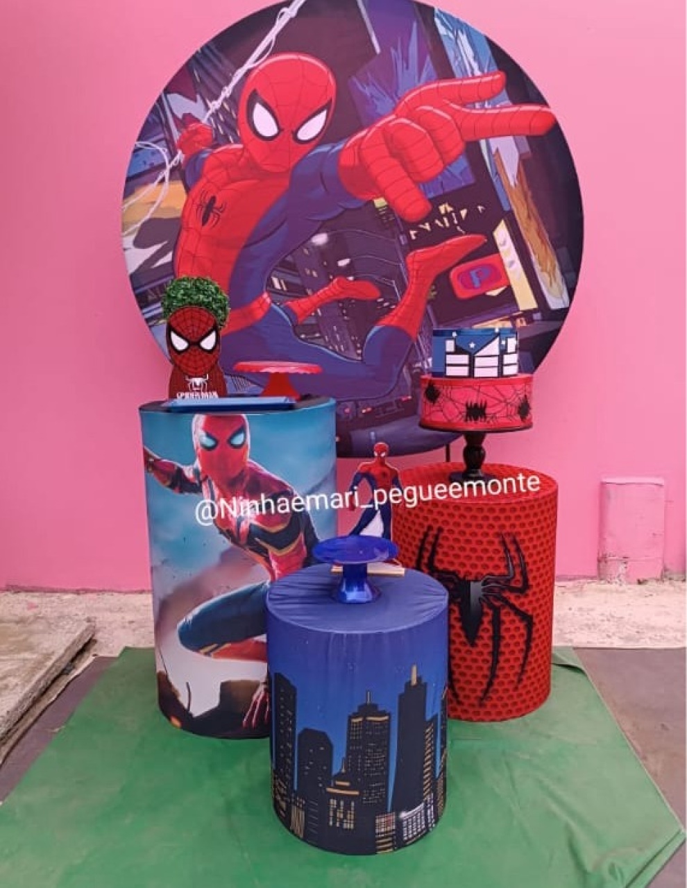 Kit Prata Homem Aranha 3 - N&M-pegue e monte
