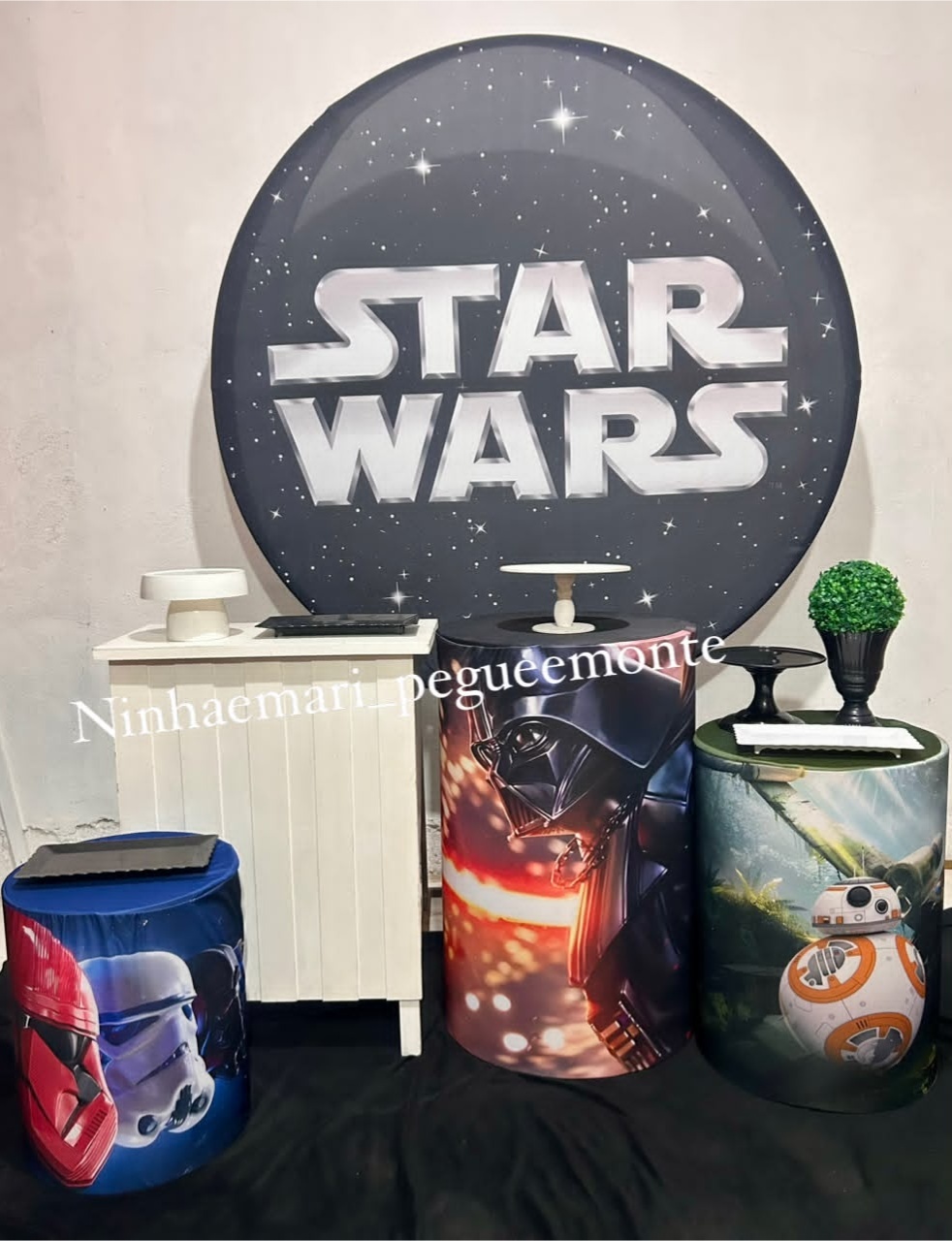 Kit Ouro Star Wars - N&M-pegue e monte