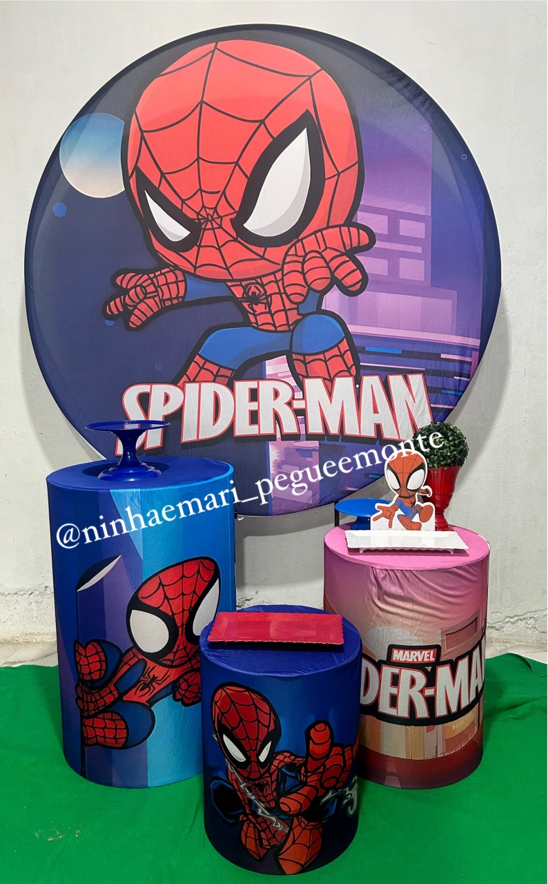 Kit Prata Homem Aranha 4 - N&M-pegue e monte
