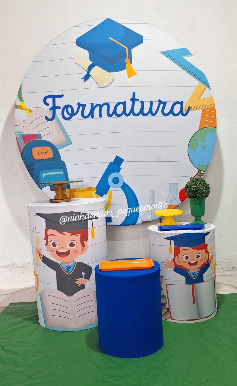 Kit Prata Formatura Infantil 1 - N&M-pegue e monte