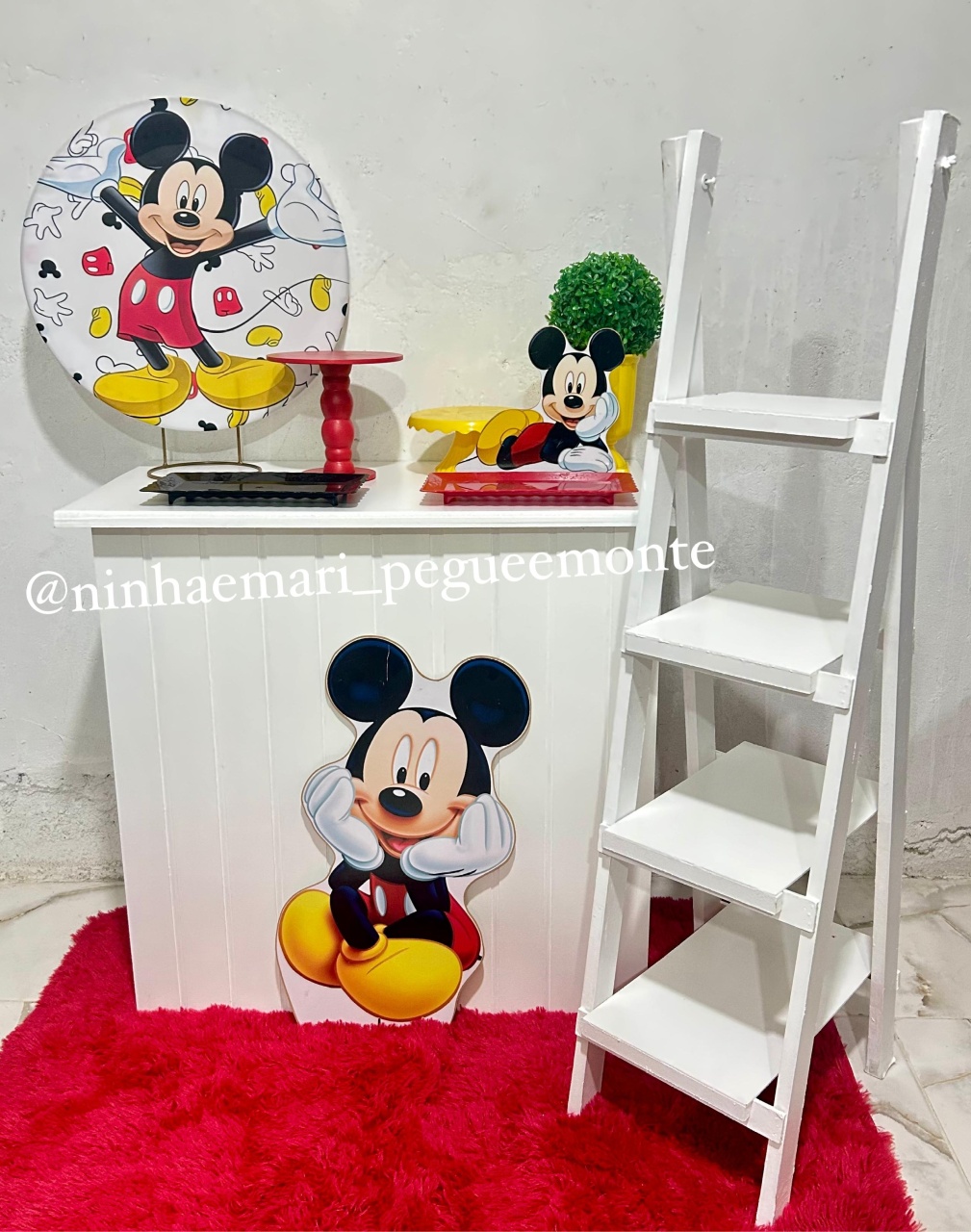 Kit Mesa Mickey 2 - N&M-pegue e monte