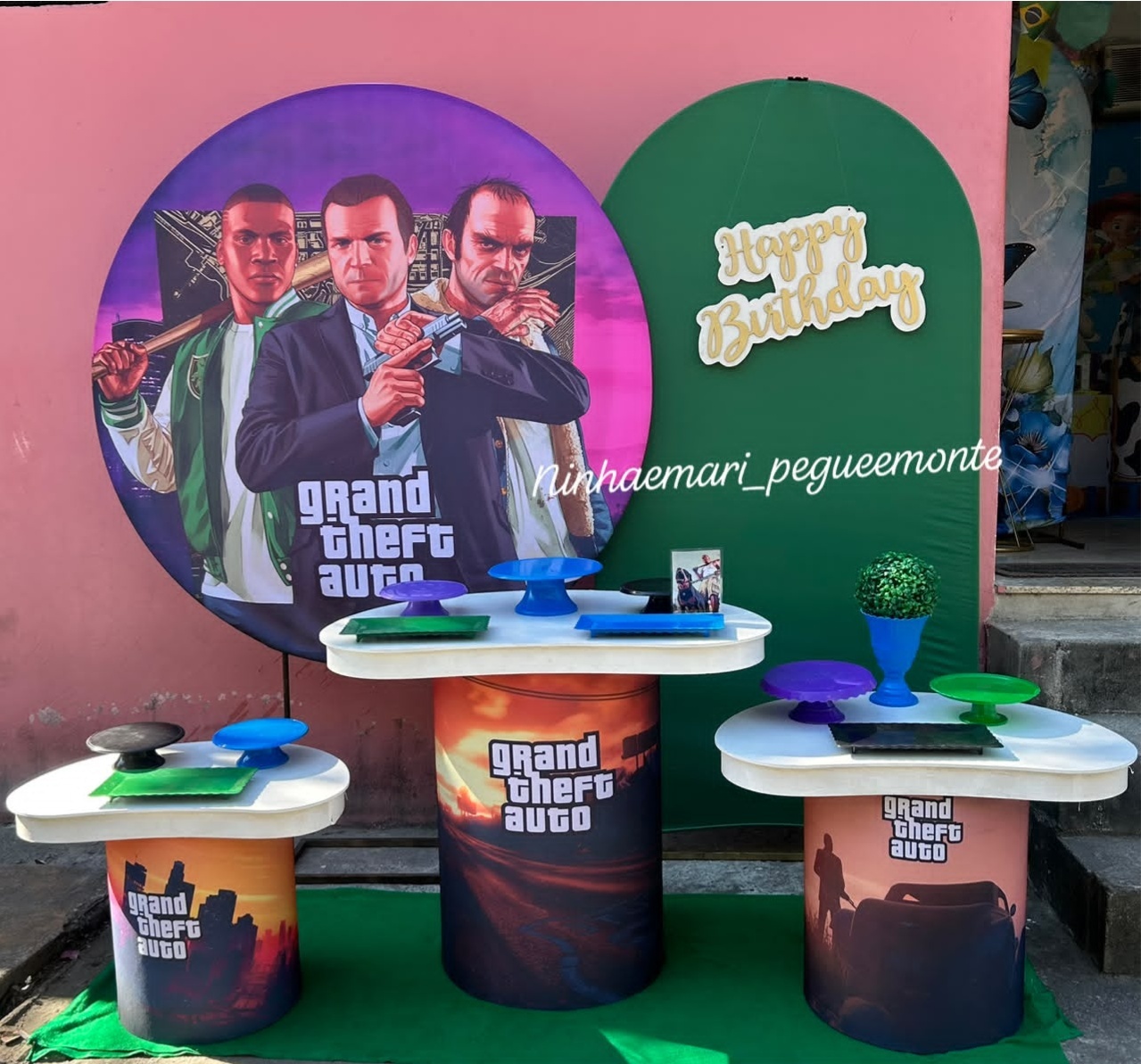 Kit Composição Gta - N&M-pegue e monte