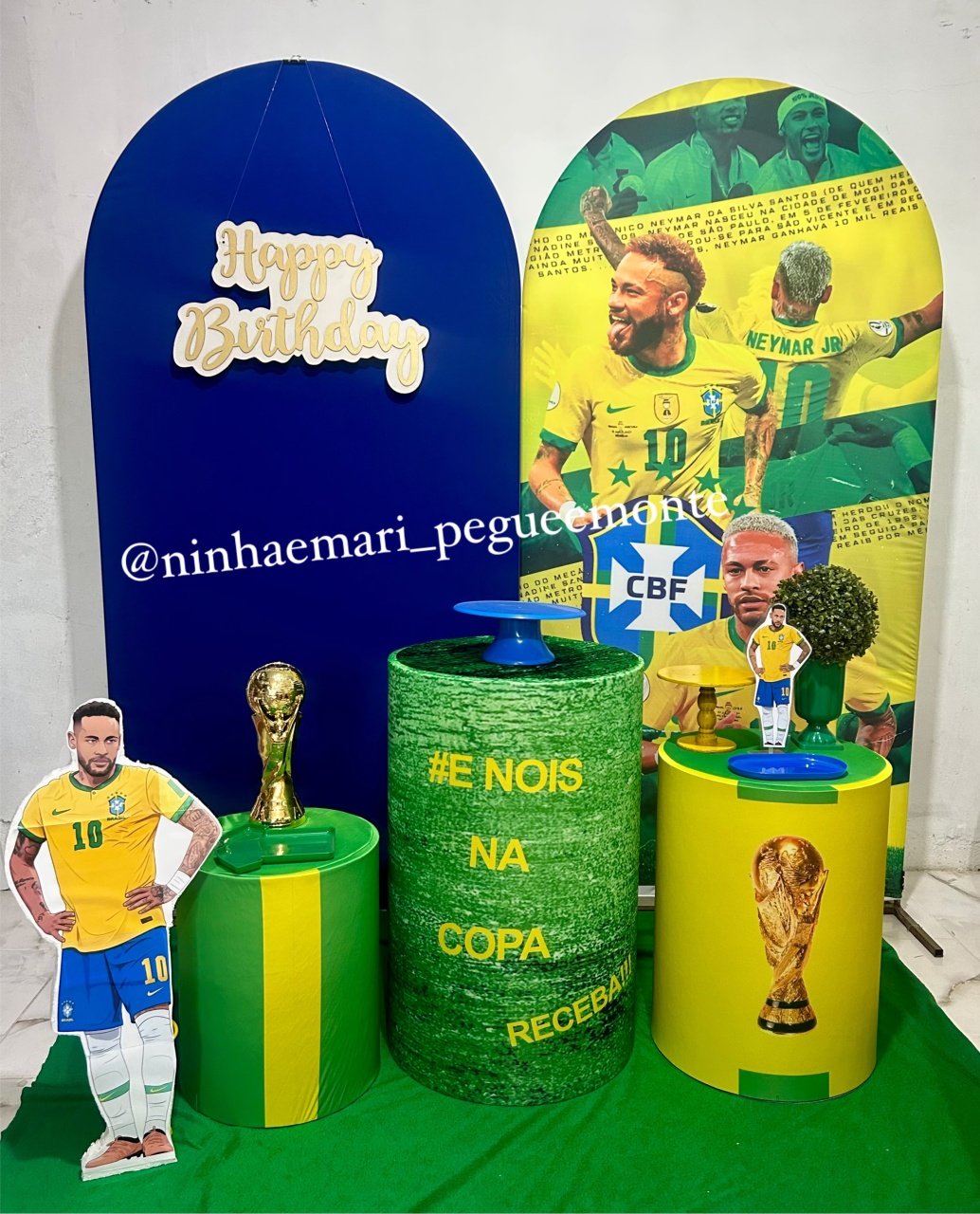 Kit Composição Neymar 1 - N&M-pegue e monte