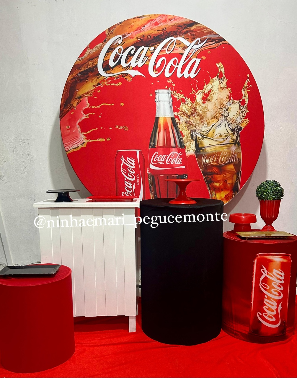 Kit Ouro Coca Cola  - N&M-pegue e monte