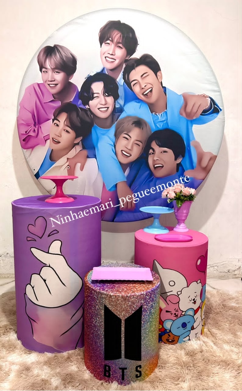 Kit Prata Bts - N&M-pegue e monte