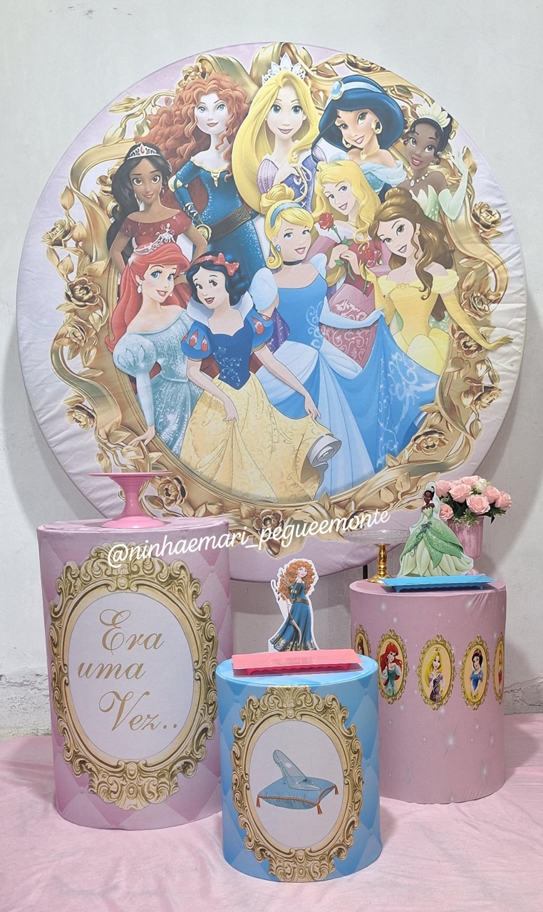 Kit Prata As Princesas 2 - N&M-pegue e monte