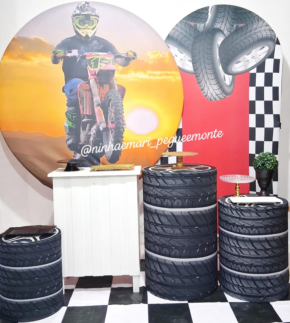 Kit Diamante Moto  - N&M-pegue e monte