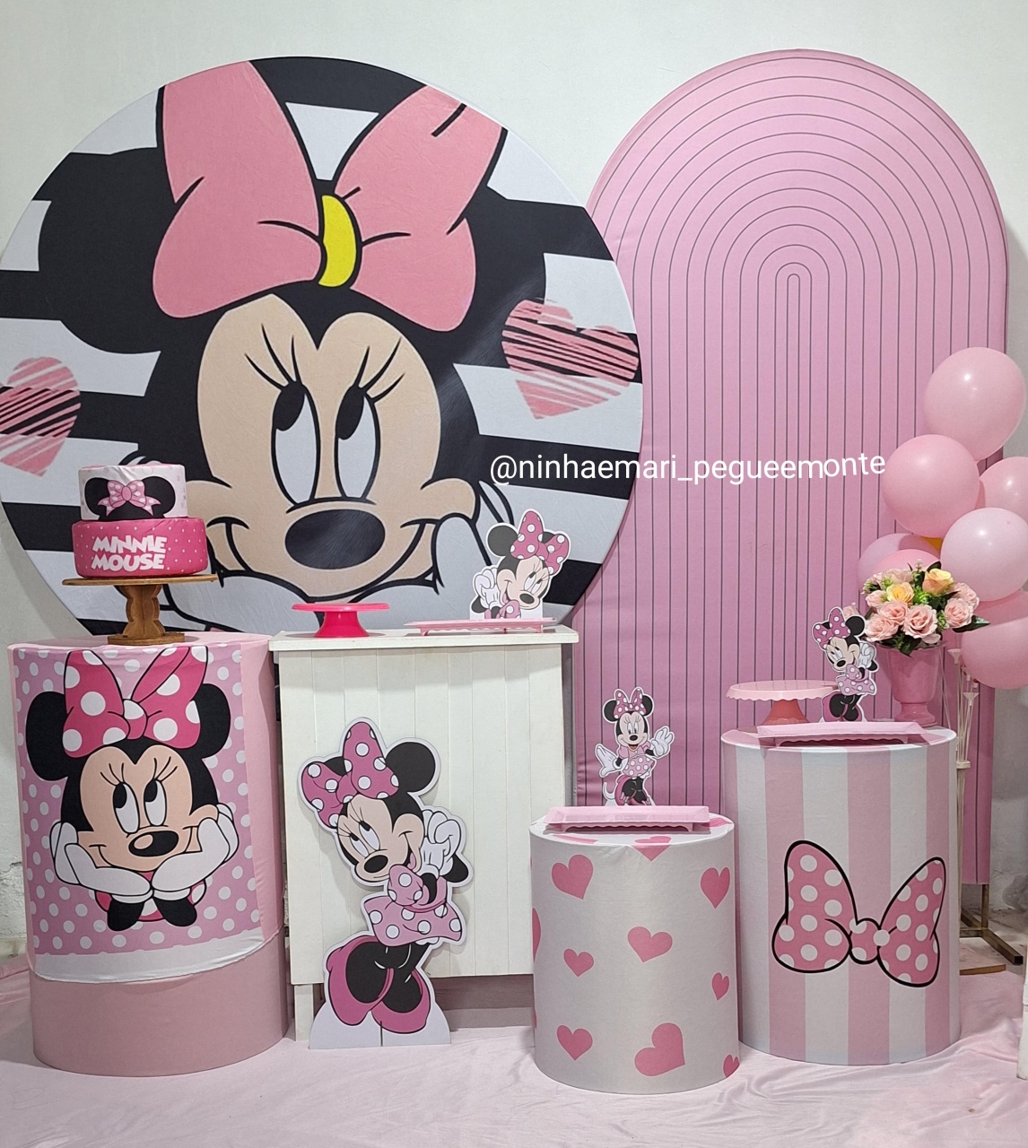 Kit Diamante Minnie - N&M-pegue e monte