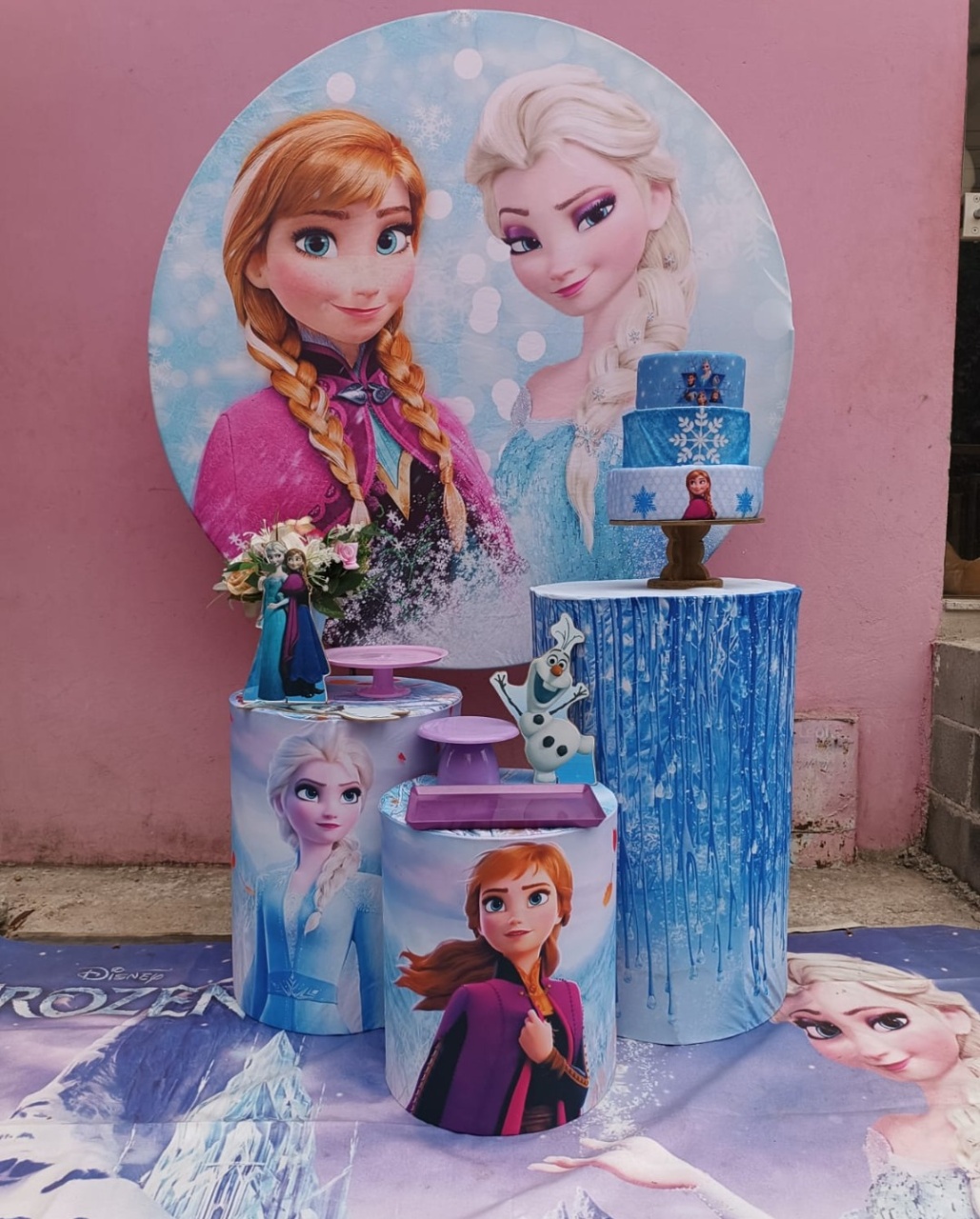 Kit Prata Frozen - N&M-pegue e monte