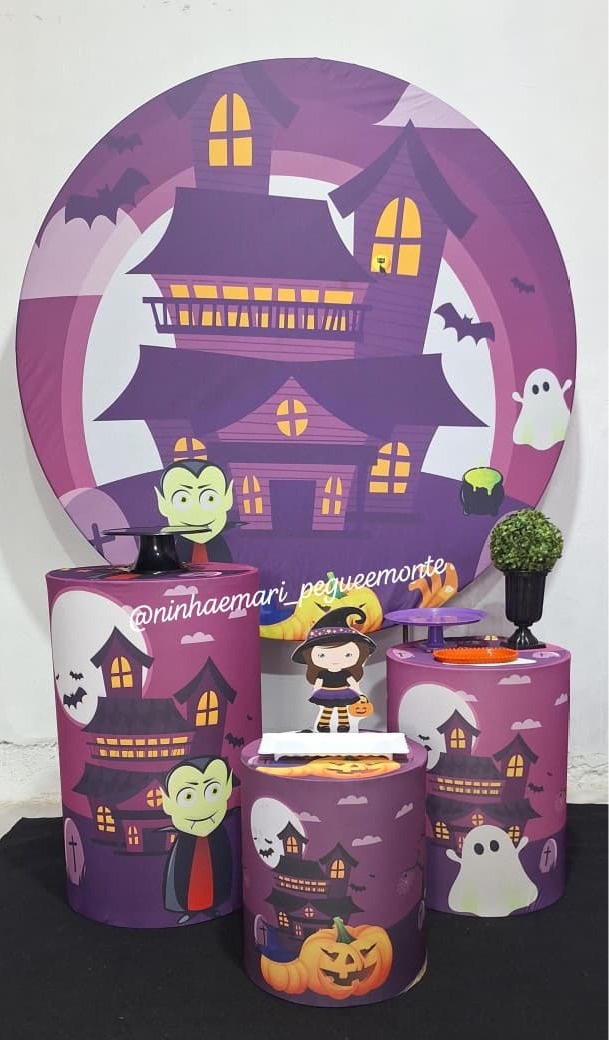 Kit Prata Halloween - N&M-pegue e monte