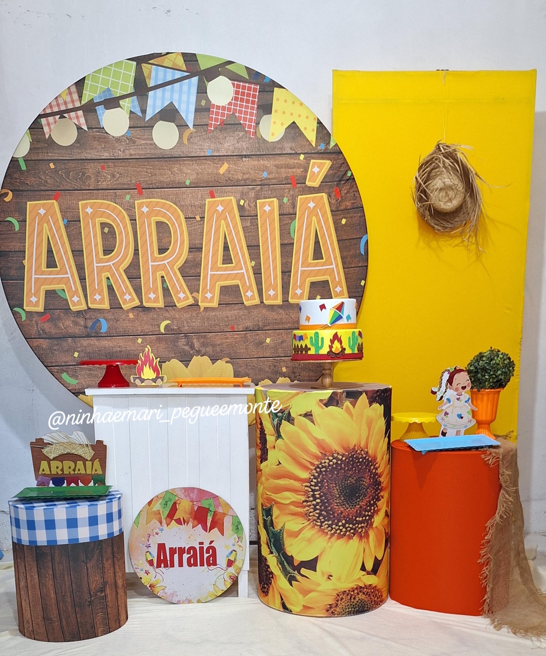 Kit Diamante Festa Junina - N&M-pegue e monte
