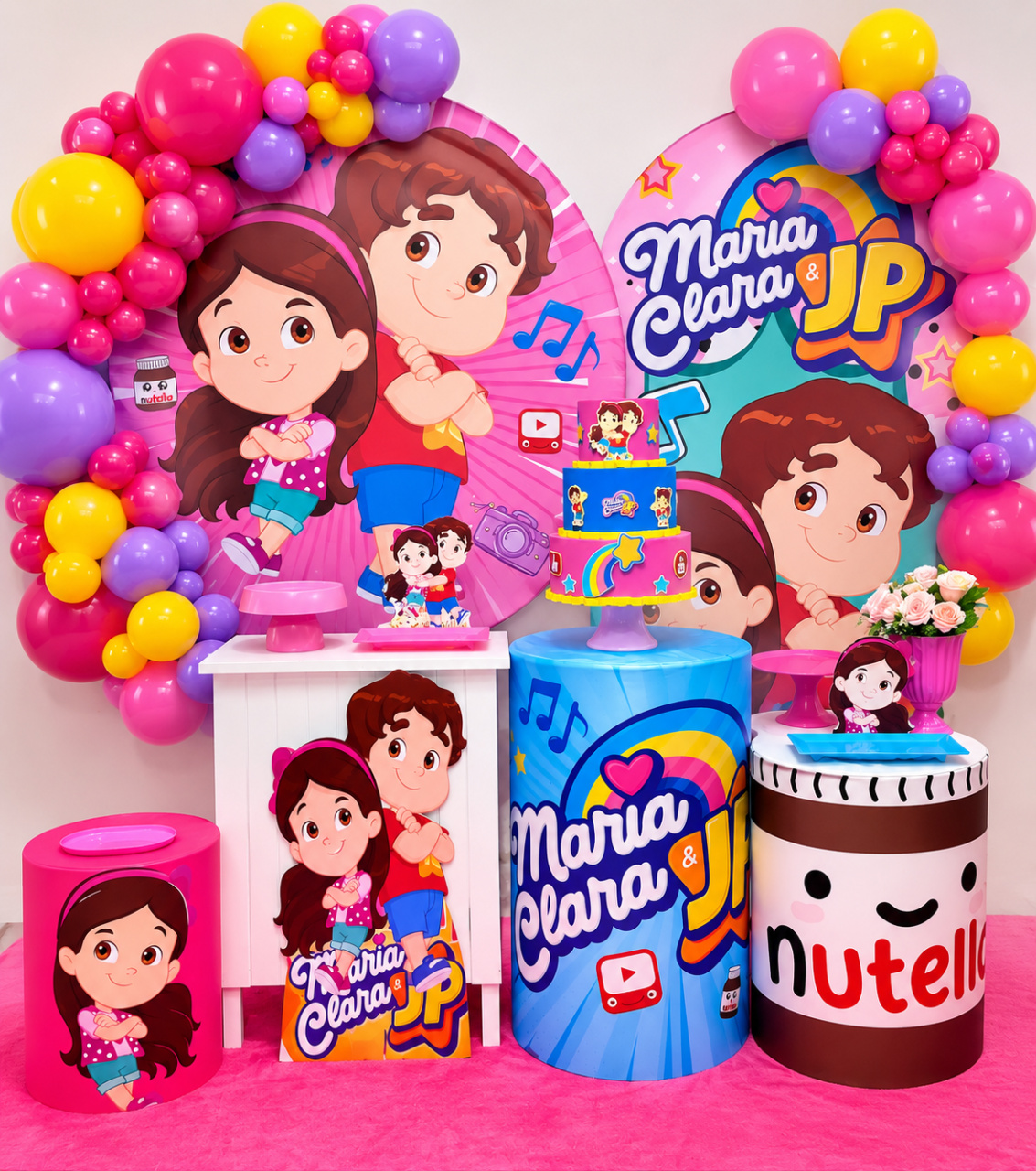 Decoração Maria Clara Jp Menina - N&M-pegue e monte
